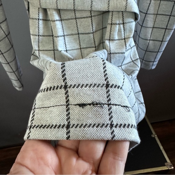 Nwt Emerald Sundae Belted Striped Dress Long Sleeve - Picture 8 of 9